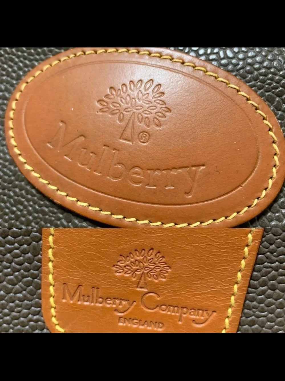 Mulberry briefcase olive